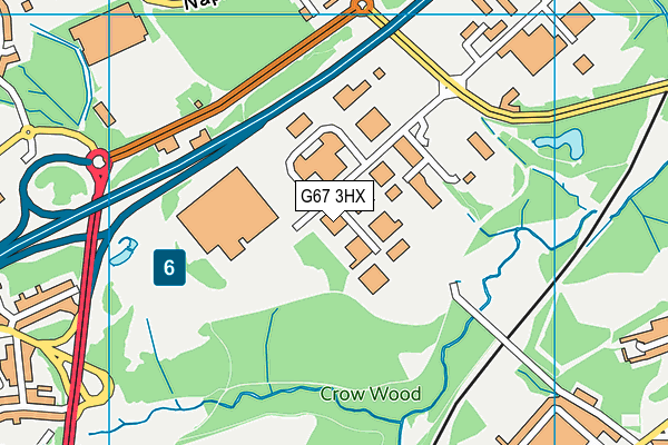 G67 3HX map - OS VectorMap District (Ordnance Survey) G67 3HX map - OS VectorMap District (Ordnance Survey)