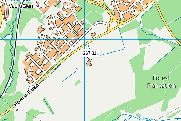 G67 3JL map - OS VectorMap District (Ordnance Survey) G67 3JL map - OS VectorMap District (Ordnance Survey)