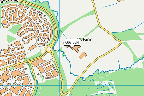 G67 3JN map - OS VectorMap District (Ordnance Survey) G67 3JN map - OS VectorMap District (Ordnance Survey)