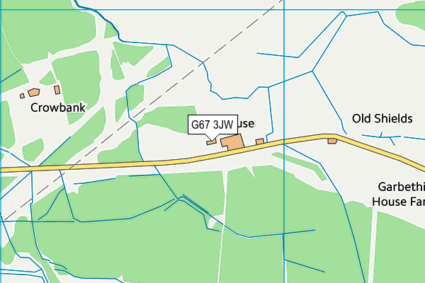 G67 3JW map - OS VectorMap District (Ordnance Survey) G67 3JW map - OS VectorMap District (Ordnance Survey)