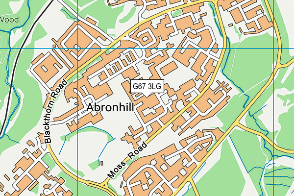 G67 3LG map - OS VectorMap District (Ordnance Survey) G67 3LG map - OS VectorMap District (Ordnance Survey)