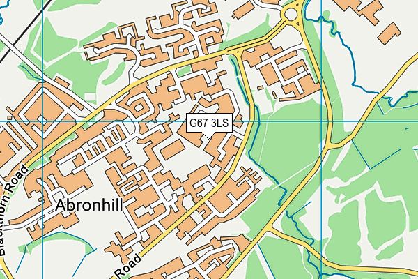 G67 3LS map - OS VectorMap District (Ordnance Survey) G67 3LS map - OS VectorMap District (Ordnance Survey)