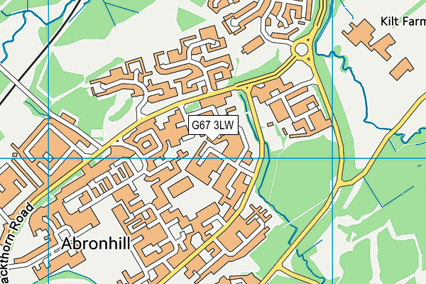 G67 3LW map - OS VectorMap District (Ordnance Survey) G67 3LW map - OS VectorMap District (Ordnance Survey)