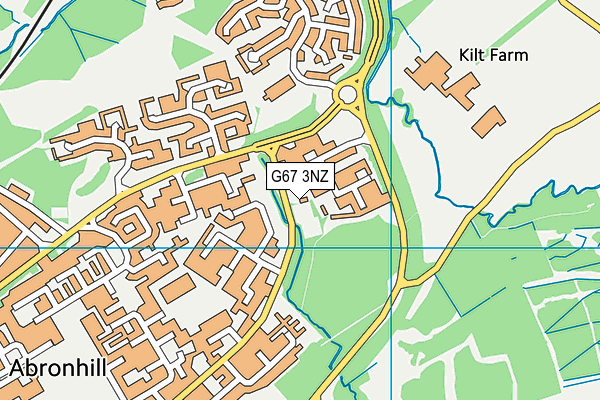 G67 3NZ map - OS VectorMap District (Ordnance Survey) G67 3NZ map - OS VectorMap District (Ordnance Survey)