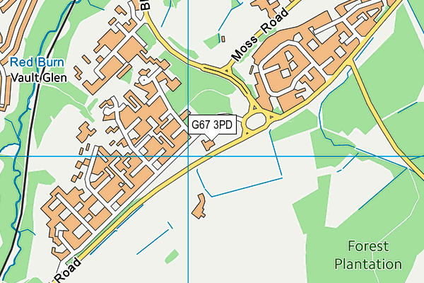 G67 3PD map - OS VectorMap District (Ordnance Survey) G67 3PD map - OS VectorMap District (Ordnance Survey)