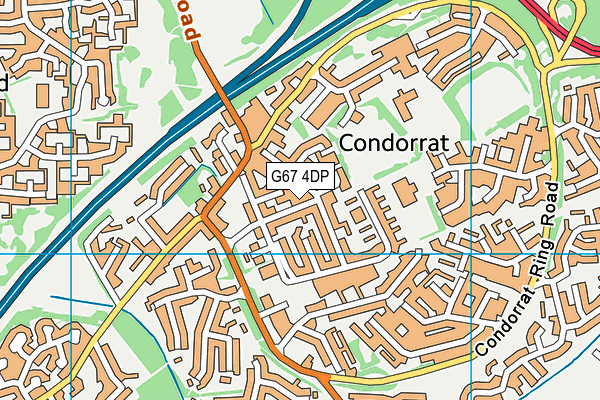 G67 4DP map - OS VectorMap District (Ordnance Survey) G67 4DP map - OS VectorMap District (Ordnance Survey)
