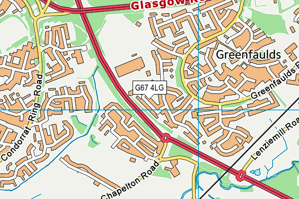 G67 4LG map - OS VectorMap District (Ordnance Survey) G67 4LG map - OS VectorMap District (Ordnance Survey)
