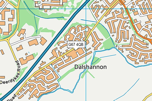 G67 4QB map - OS VectorMap District (Ordnance Survey) G67 4QB map - OS VectorMap District (Ordnance Survey)