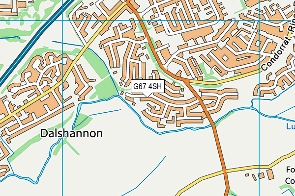 G67 4SH map - OS VectorMap District (Ordnance Survey) G67 4SH map - OS VectorMap District (Ordnance Survey)