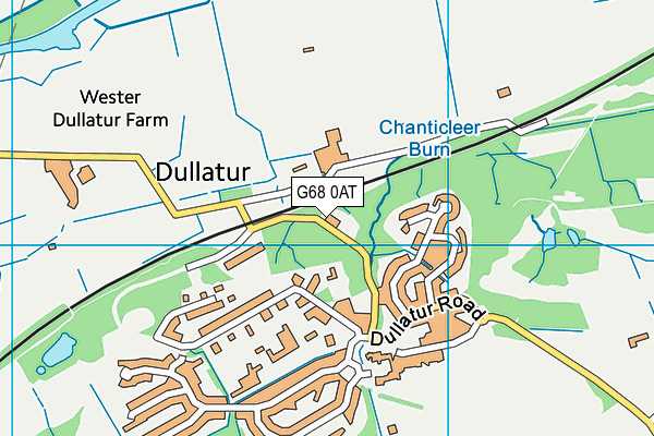 G68 0AT map - OS VectorMap District (Ordnance Survey) G68 0AT map - OS VectorMap District (Ordnance Survey)