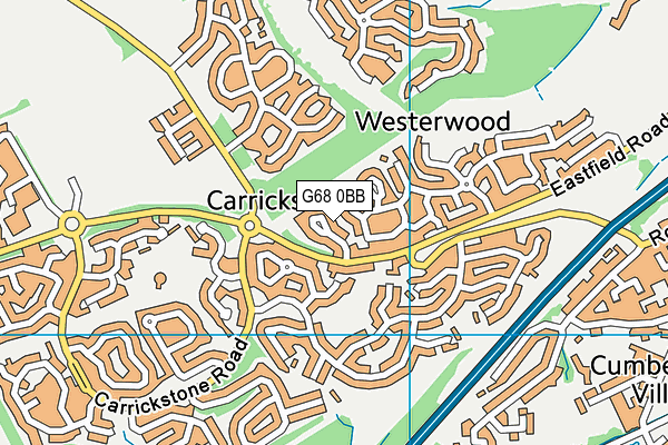 G68 0BB map - OS VectorMap District (Ordnance Survey) G68 0BB map - OS VectorMap District (Ordnance Survey)