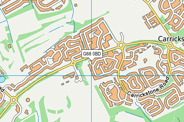 G68 0BD map - OS VectorMap District (Ordnance Survey) G68 0BD map - OS VectorMap District (Ordnance Survey)