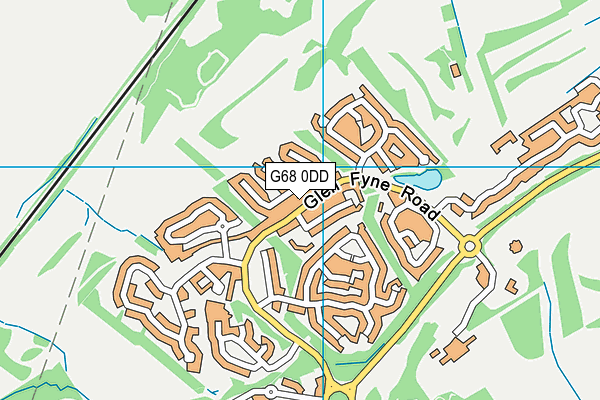 G68 0DD map - OS VectorMap District (Ordnance Survey) G68 0DD map - OS VectorMap District (Ordnance Survey)
