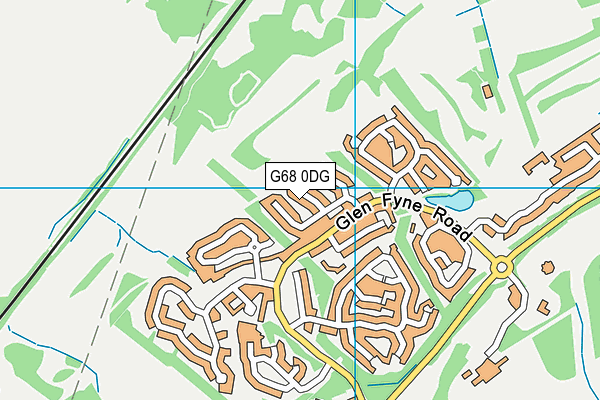 G68 0DG map - OS VectorMap District (Ordnance Survey) G68 0DG map - OS VectorMap District (Ordnance Survey)