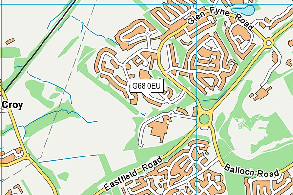 G68 0EU map - OS VectorMap District (Ordnance Survey) G68 0EU map - OS VectorMap District (Ordnance Survey)