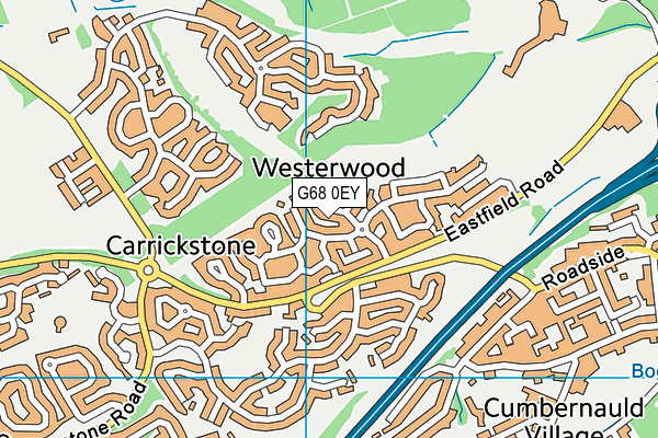 G68 0EY map - OS VectorMap District (Ordnance Survey) G68 0EY map - OS VectorMap District (Ordnance Survey)