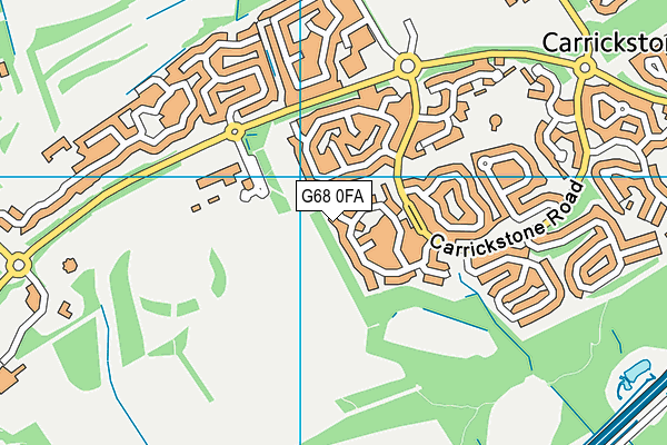 G68 0FA map - OS VectorMap District (Ordnance Survey) G68 0FA map - OS VectorMap District (Ordnance Survey)