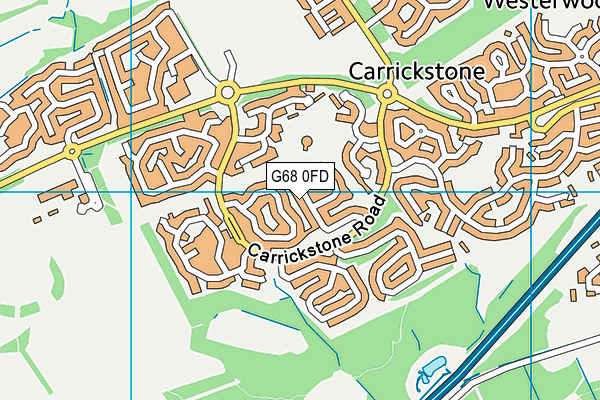 G68 0FD map - OS VectorMap District (Ordnance Survey) G68 0FD map - OS VectorMap District (Ordnance Survey)