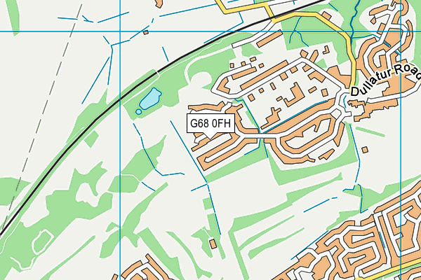 G68 0FH map - OS VectorMap District (Ordnance Survey) G68 0FH map - OS VectorMap District (Ordnance Survey)