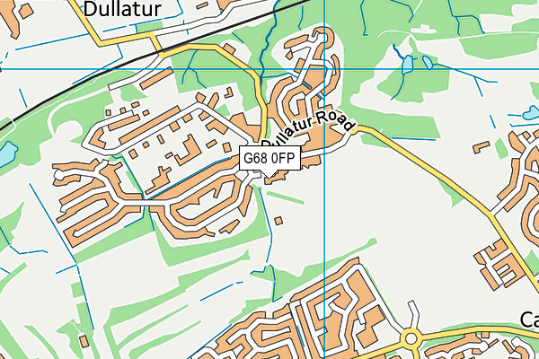 G68 0FP map - OS VectorMap District (Ordnance Survey) G68 0FP map - OS VectorMap District (Ordnance Survey)