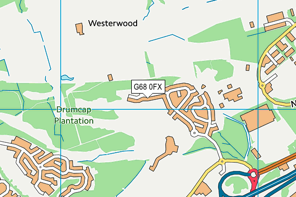 G68 0FX map - OS VectorMap District (Ordnance Survey) G68 0FX map - OS VectorMap District (Ordnance Survey)