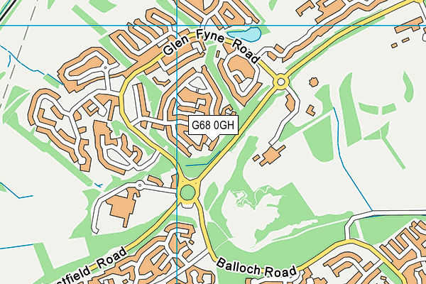 G68 0GH map - OS VectorMap District (Ordnance Survey) G68 0GH map - OS VectorMap District (Ordnance Survey)