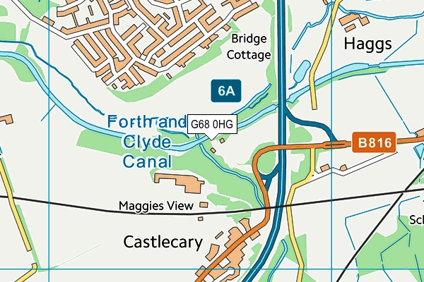 G68 0HG map - OS VectorMap District (Ordnance Survey) G68 0HG map - OS VectorMap District (Ordnance Survey)