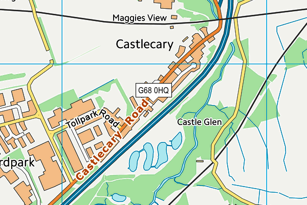 G68 0HQ map - OS VectorMap District (Ordnance Survey) G68 0HQ map - OS VectorMap District (Ordnance Survey)