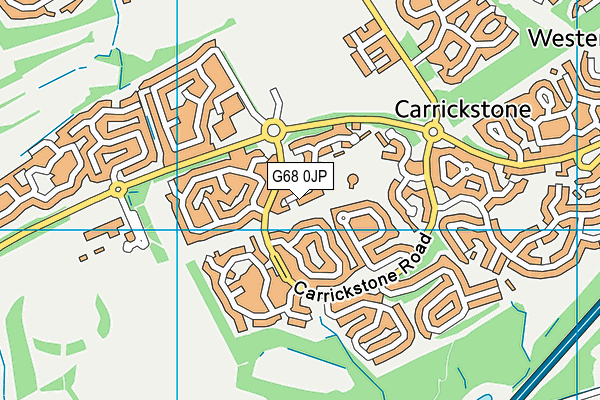 G68 0JP map - OS VectorMap District (Ordnance Survey) G68 0JP map - OS VectorMap District (Ordnance Survey)
