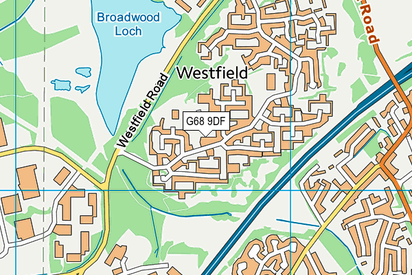 G68 9DF map - OS VectorMap District (Ordnance Survey) G68 9DF map - OS VectorMap District (Ordnance Survey)