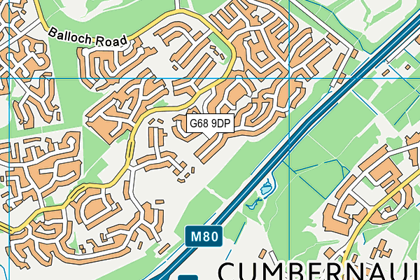 G68 9DP map - OS VectorMap District (Ordnance Survey) G68 9DP map - OS VectorMap District (Ordnance Survey)