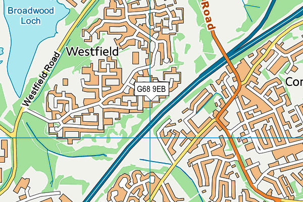 G68 9EB map - OS VectorMap District (Ordnance Survey) G68 9EB map - OS VectorMap District (Ordnance Survey)
