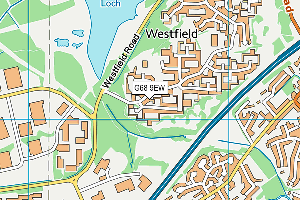 G68 9EW map - OS VectorMap District (Ordnance Survey) G68 9EW map - OS VectorMap District (Ordnance Survey)