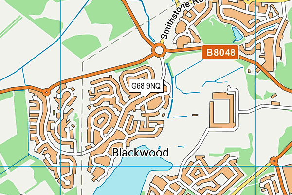 G68 9NQ map - OS VectorMap District (Ordnance Survey) G68 9NQ map - OS VectorMap District (Ordnance Survey)