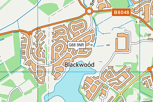 G68 9NR map - OS VectorMap District (Ordnance Survey) G68 9NR map - OS VectorMap District (Ordnance Survey)