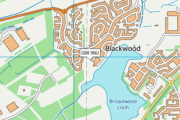 G68 9NU map - OS VectorMap District (Ordnance Survey) G68 9NU map - OS VectorMap District (Ordnance Survey)