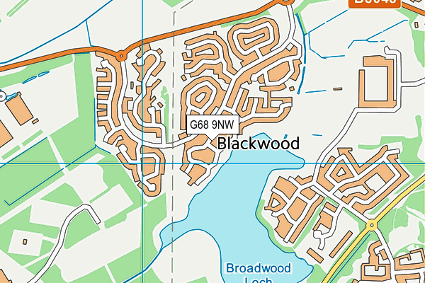 G68 9NW map - OS VectorMap District (Ordnance Survey) G68 9NW map - OS VectorMap District (Ordnance Survey)