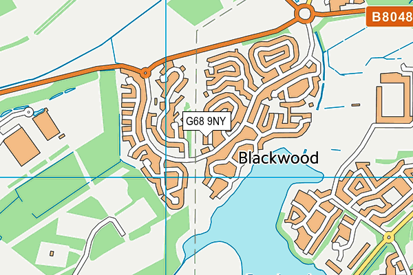 G68 9NY map - OS VectorMap District (Ordnance Survey) G68 9NY map - OS VectorMap District (Ordnance Survey)