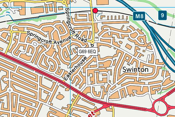 G69 6EQ map - OS VectorMap District (Ordnance Survey) G69 6EQ map - OS VectorMap District (Ordnance Survey)