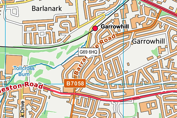 G69 6HQ map - OS VectorMap District (Ordnance Survey) G69 6HQ map - OS VectorMap District (Ordnance Survey)