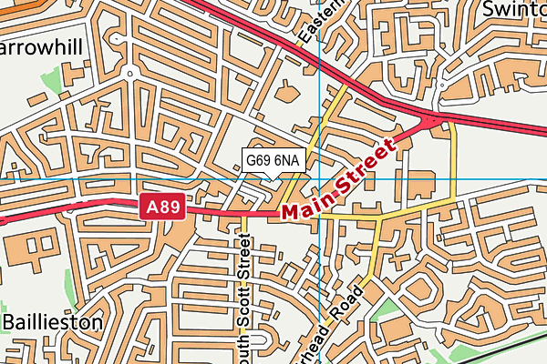 G69 6NA map - OS VectorMap District (Ordnance Survey) G69 6NA map - OS VectorMap District (Ordnance Survey)