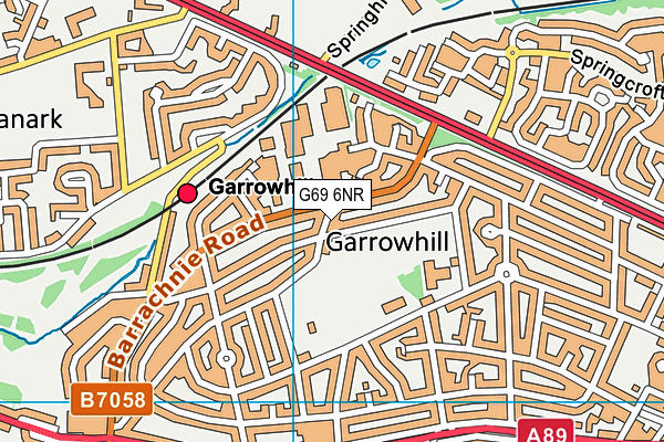 G69 6NR map - OS VectorMap District (Ordnance Survey) G69 6NR map - OS VectorMap District (Ordnance Survey)