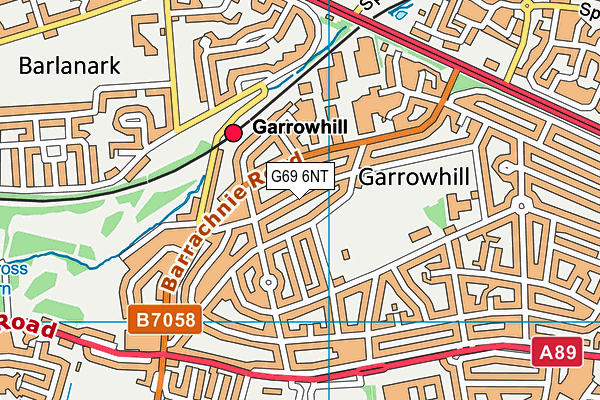 G69 6NT map - OS VectorMap District (Ordnance Survey) G69 6NT map - OS VectorMap District (Ordnance Survey)
