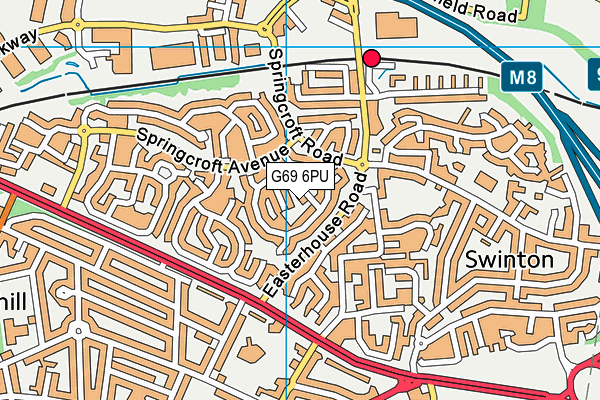 G69 6PU map - OS VectorMap District (Ordnance Survey) G69 6PU map - OS VectorMap District (Ordnance Survey)