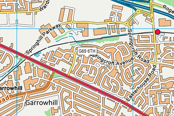 G69 6TH map - OS VectorMap District (Ordnance Survey) G69 6TH map - OS VectorMap District (Ordnance Survey)