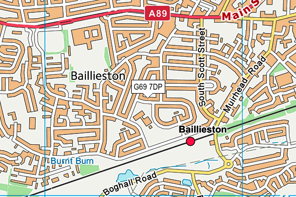 G69 7DP map - OS VectorMap District (Ordnance Survey) G69 7DP map - OS VectorMap District (Ordnance Survey)