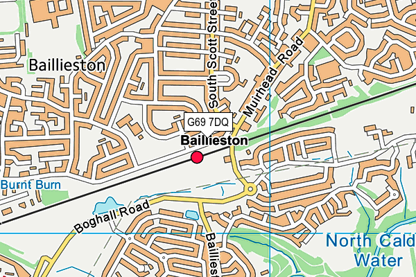 G69 7DQ map - OS VectorMap District (Ordnance Survey) G69 7DQ map - OS VectorMap District (Ordnance Survey)