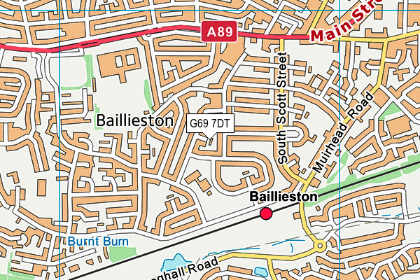G69 7DT map - OS VectorMap District (Ordnance Survey) G69 7DT map - OS VectorMap District (Ordnance Survey)