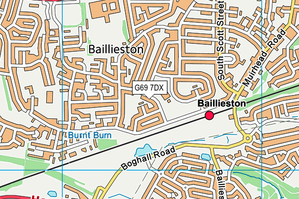 G69 7DX map - OS VectorMap District (Ordnance Survey) G69 7DX map - OS VectorMap District (Ordnance Survey)