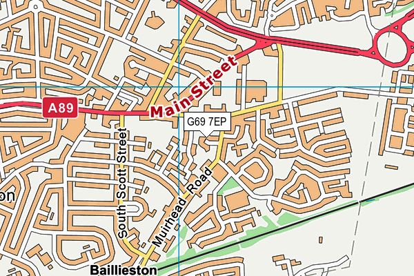 G69 7EP map - OS VectorMap District (Ordnance Survey) G69 7EP map - OS VectorMap District (Ordnance Survey)